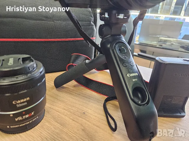 ПРОДАВА СЕ Canon EOS M50 , снимка 4 - Фотоапарати - 56633634