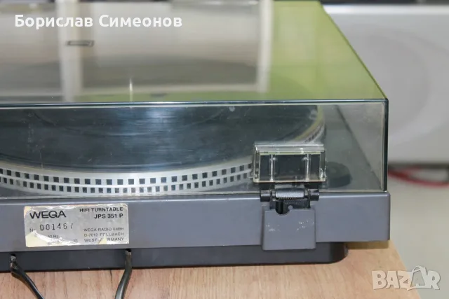 Грамофон WEGA JPS 352 P, снимка 10 - Грамофони - 56565858