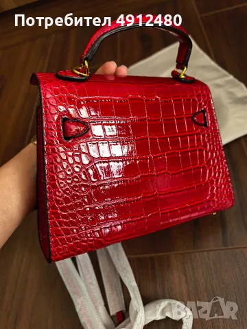Дамска чанта Hermes, снимка 8 - Чанти - 56643067