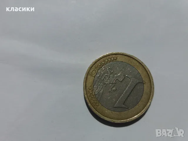Монета от 1 евро Франция 1999г. , снимка 2 - Нумизматика и бонистика - 56719472