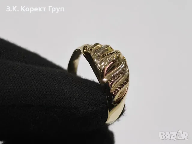 Дамски златен пръстен 14К 585 / 1,42 гр. (размер 61)