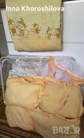 Сет от 6 части за бебешко легло, снимка 2 - Спално бельо и завивки - 56719231