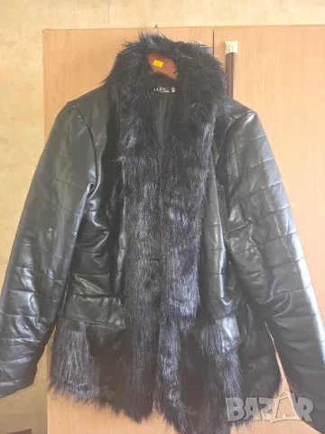 Кожено яке с пух