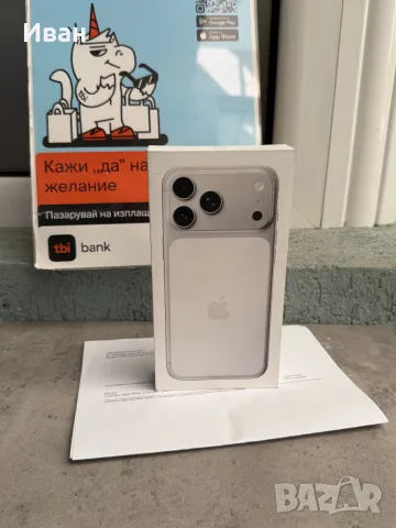 НОВ🔥 512GB❗️iPhone 17 Pro Max SILVER 24м ГАРАНЦИЯ❗️