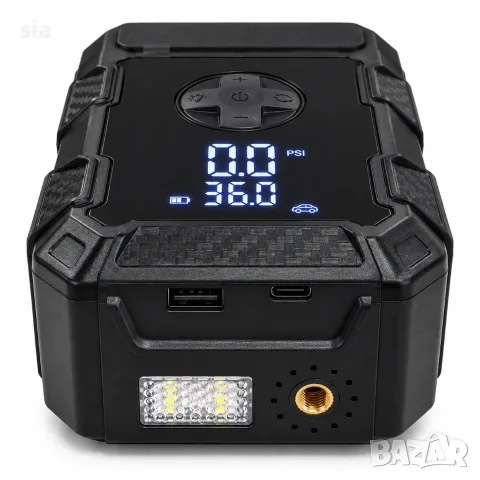 Стартерно устройство и въздушен компресор, Jump Starter, снимка 3 - Аксесоари и консумативи - 52129868