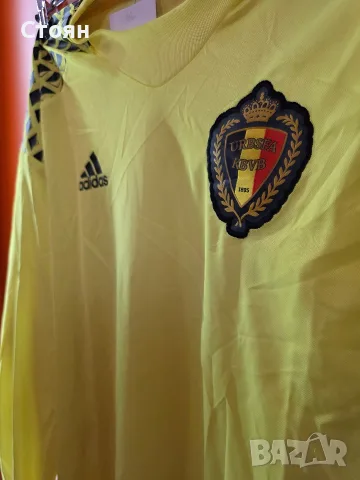 Adidas Belgium вратарска фланелка , снимка 3 - Футбол - 56600455