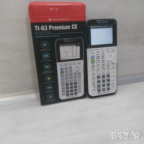 Графичен калкулатор Texas Instruments TI-83 Premium CE Edition Python (Цветен дисплей), снимка 2 - Друга електроника - 56708896