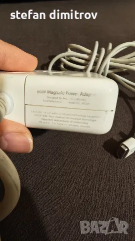Зарядно за Apple MacBook - 60W MagSafe - A1184, снимка 3 - Лаптоп аксесоари - 56588229