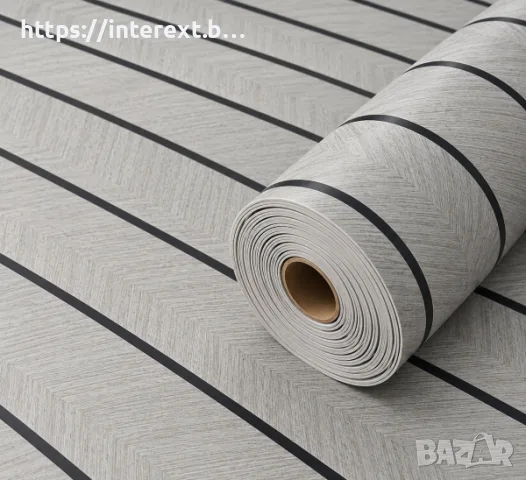 Самозалепващи стенни панели с декоративни канали 60×300 см