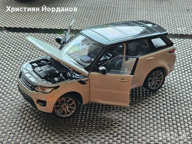 Метална количка в мащаб 1:24, снимка 4 - Коли, камиони, мотори, писти - 56641821