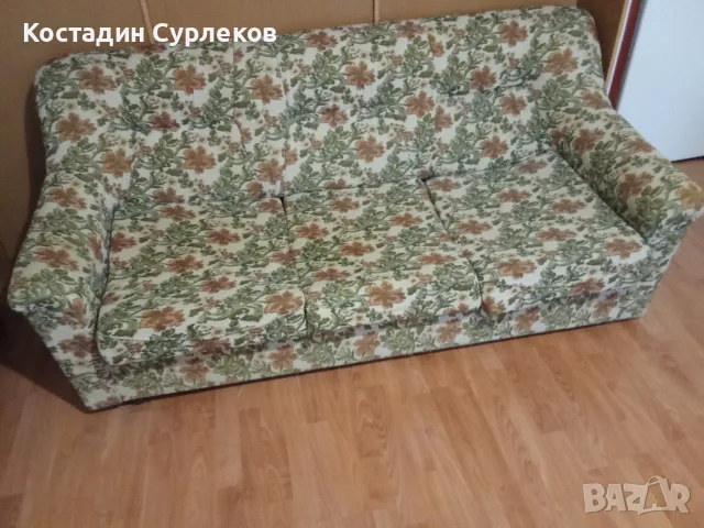 РАЗТЕГАТЕЛЕН С ПРУЖИНА ТРОЕН ДИВАН 