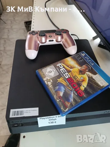 Sony Playstation 4 slim 500gb, снимка 2 - PlayStation конзоли - 56730538