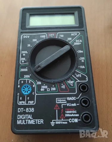 digital multimeter DT838 за части=1евро