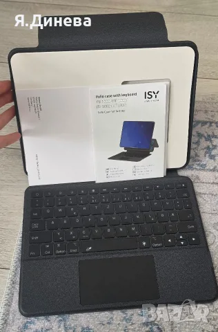 Калъф с клавиатура ISY Folio