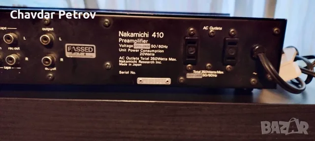 Nakamichi 410 предусилвател, снимка 6 - Ресийвъри, усилватели, смесителни пултове - 56725786