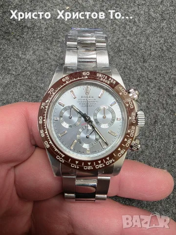 Cloning!Мъжки механичен луксозен часовник Rolex Daytona 