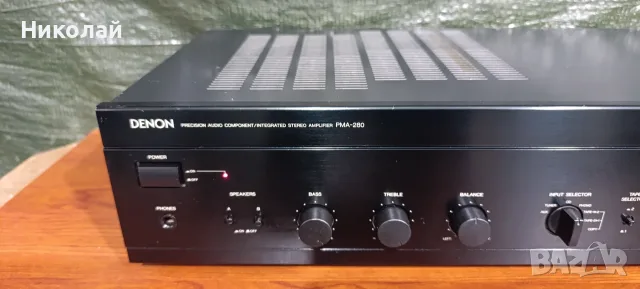 DENON PMA-280.      Цена-99 евро , снимка 4 - Ресийвъри, усилватели, смесителни пултове - 56569853