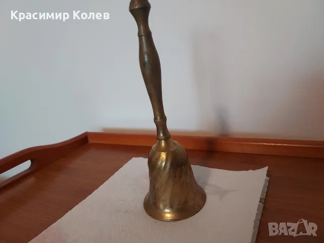 Стари бронзови чанове, камбанки +, снимка 6 - Декорация за дома - 56629893