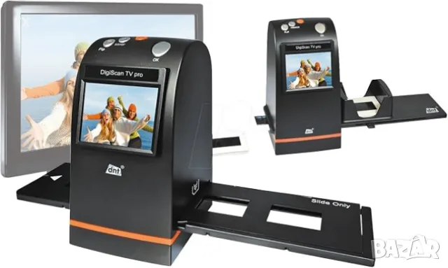 Скенер за диапозитиви и фотонегативи dnt DigiScan TV pro (DigiScan TV 2in1)