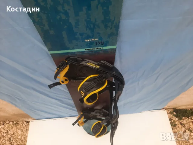 сноуборд  Elan Explore Plus R +автомати 170см.  , снимка 5 - Зимни спортове - 56743764