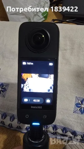Екшън камера Insta 360 с invisible stick , снимка 5 - Камери - 56650639