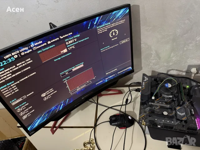 ASUS TUF GAMING B460-PLUS Сокет: Intel LGA1200 , снимка 7 - Части за лаптопи - 39332539