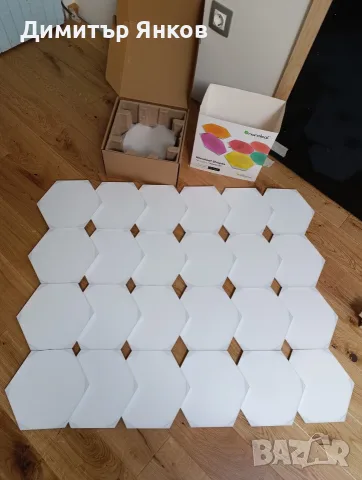 Nanoleaf Shapes Hexagons 24 броя панели с възможност за 2 отделни конфигурации