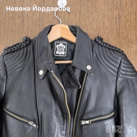 Дамско моторджийско яке, снимка 6 - Якета - 56605125