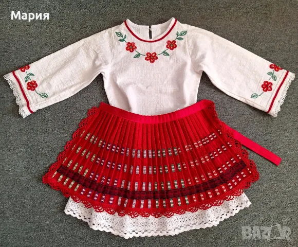 Народна носия  2-4 г - 35 €, снимка 10 - Детски комплекти - 56658142