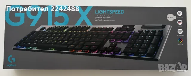 Клавиатура Logitech G915 X LIGHTSPEED WIRELESS