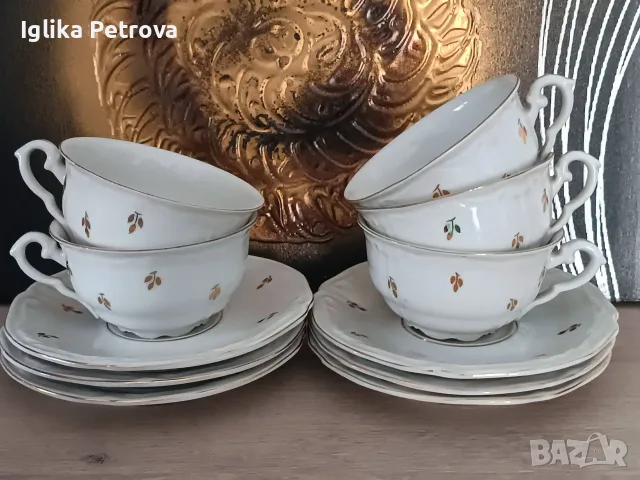Винтидж сервиз Сталин Видин -1955, снимка 9 - Антикварни и старинни предмети - 56663475