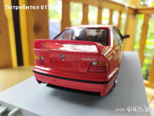  1:18 BMW 318is UT Models, снимка 6 - Колекции - 56553403