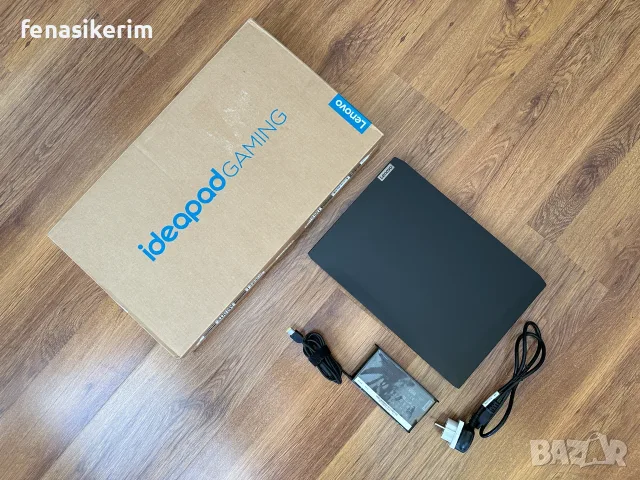НОВ 15.6' Full HD Ryzen 5 5500H Lenovo Gaming 3 - 16GB DDR4/512GB NVMe/Nvidia RTX 2050 4GB/Бат. 6ч.