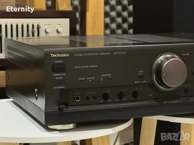 Усилвател Technics SU-A800 mk2 – Топ състояние (MOS-FET), снимка 4 - Ресийвъри, усилватели, смесителни пултове - 56739491
