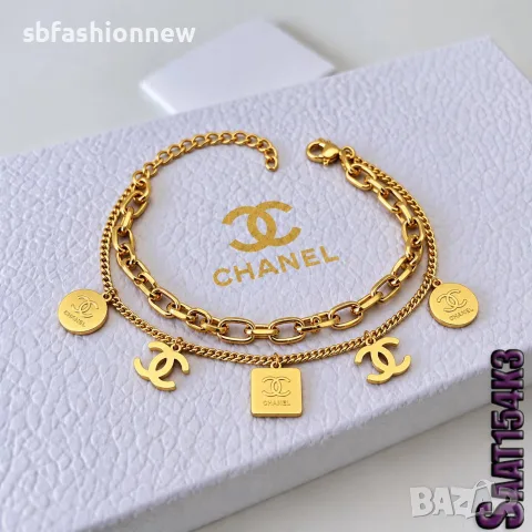 Гривна Chanel 💎 Gucci , снимка 2 - Гривни - 56729862