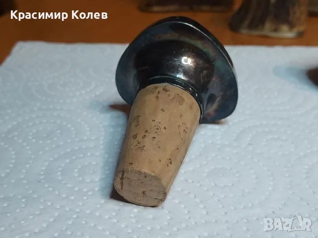 Ретро сребърни 835 тапи за шишета , снимка 13 - Антикварни и старинни предмети - 56628879