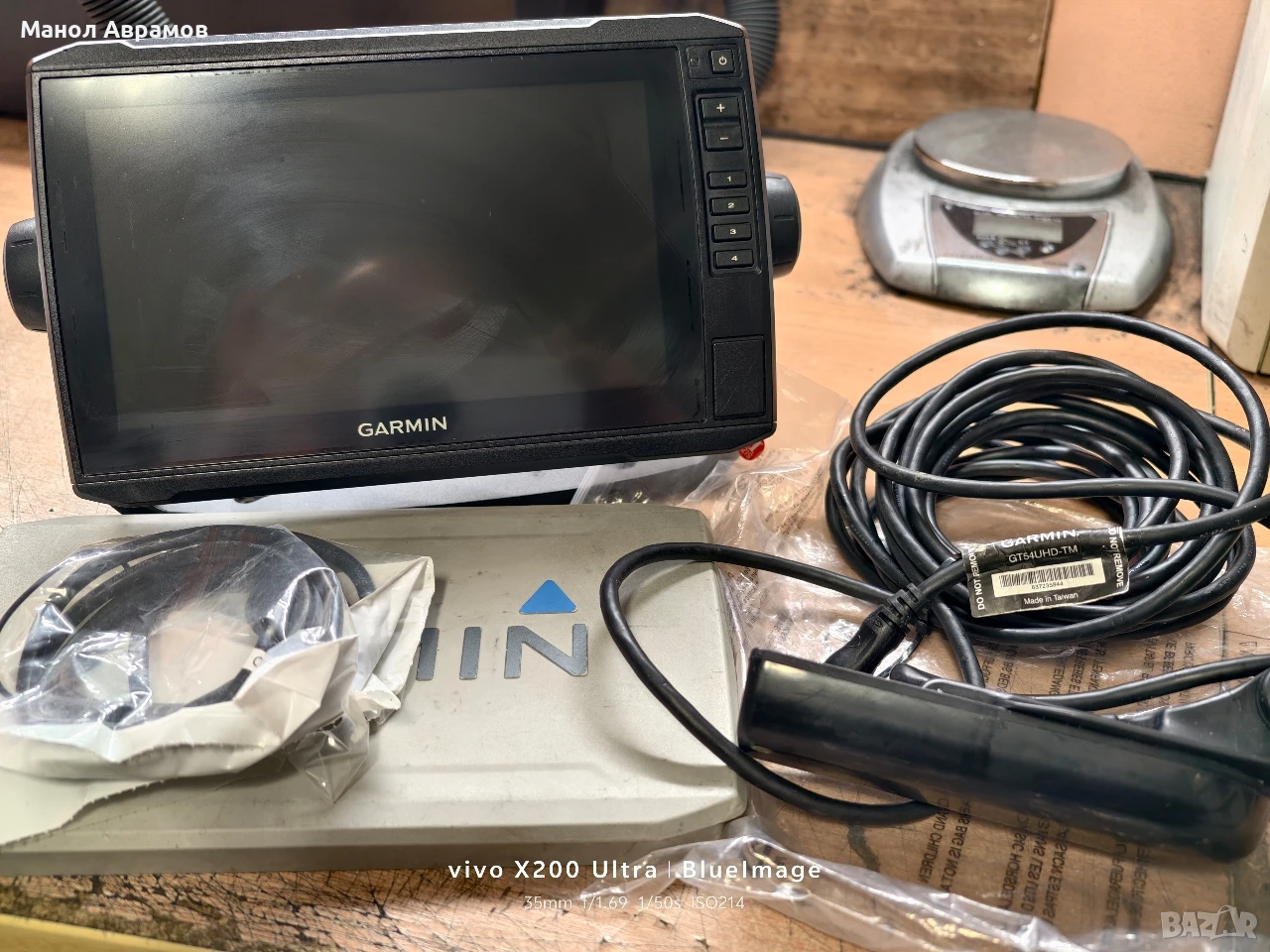GARMIN EchoMap UHD 92sv и сонда GT54UHD, снимка 1