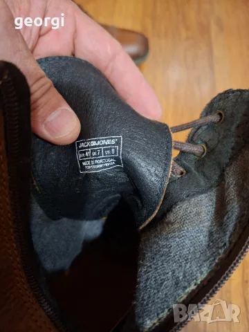 мъжки боти Jack & Jones Jj Savek Prm 42, снимка 5 - Джапанки - 56554788