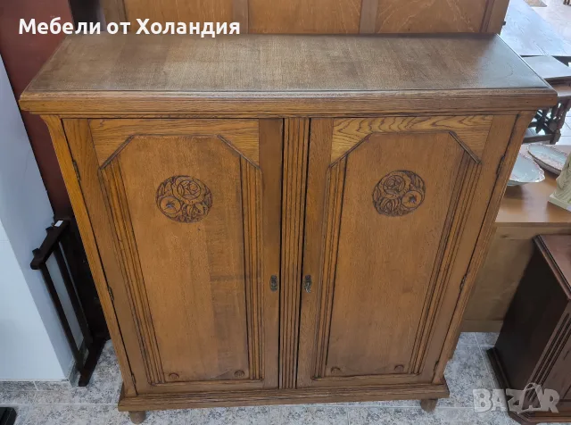 Среден дъбов шкаф, снимка 3 - Шкафове - 56610728