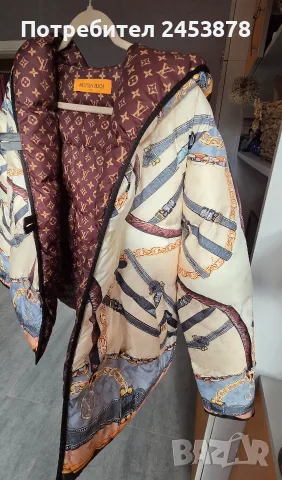 Дамско зимно яке Louis Vuitton , снимка 6 - Якета - 56598210