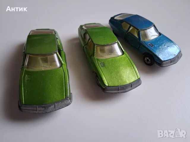Лот Български Метални Колички MatchBox Citroen S.M. / 1971 год.