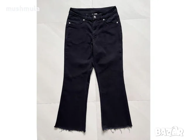 Отлични скъсени bootcut дънки H&M S/36