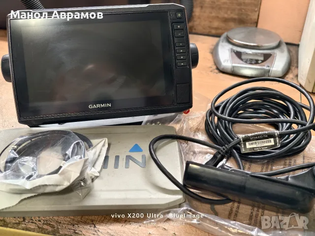 GARMIN EchoMap UHD 92sv и сонда GT54UHD