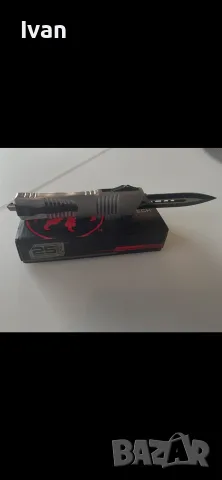 Автоматичен нож Microtech Combat trodon CUSTOM AUTO OTF, снимка 2 - Ножове - 56651452