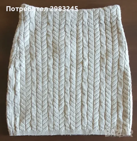 Плетена къса пола