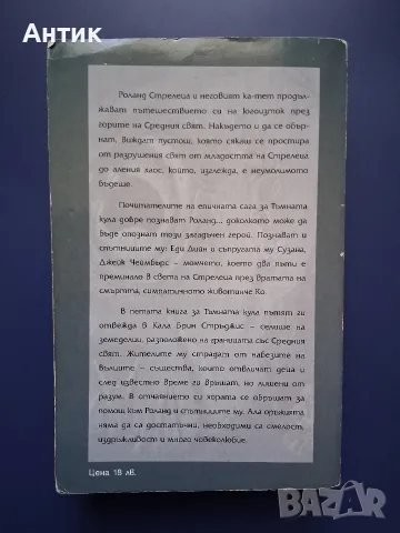 ЛОТ Книги от Поредицата Тъмната Кула Стивън Кинг, снимка 4 - Художествена литература - 56657754