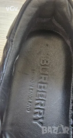 Дамски кожени кецове Burberry - 38, снимка 6 - Кецове - 56645362