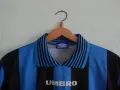 Inter Milan Umbro Vintage оригинална тениска фланелка екип Интер Милан Умбро , снимка 5