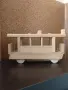 Ретро дървена играчка трамвай, снимка 1