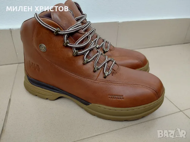 Helly Hansen 'Berthed 3' Waterproof Естествена кожа-№43, снимка 2 - Мъжки ботуши - 56745273